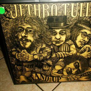 ian anderson & jethro tull stand up new 2016 usa/eu remastered 180 gram lp  - a